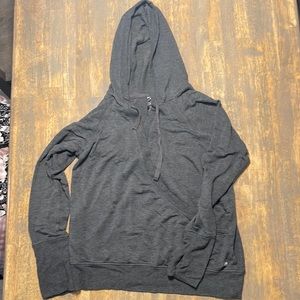 Yogalicious Hoodie  XL Heather Gray